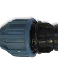 Adapter union PP 20x 1/2"fm NP16 f/PE pipe